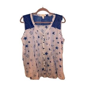 Kim Rogers size medium button up shirt